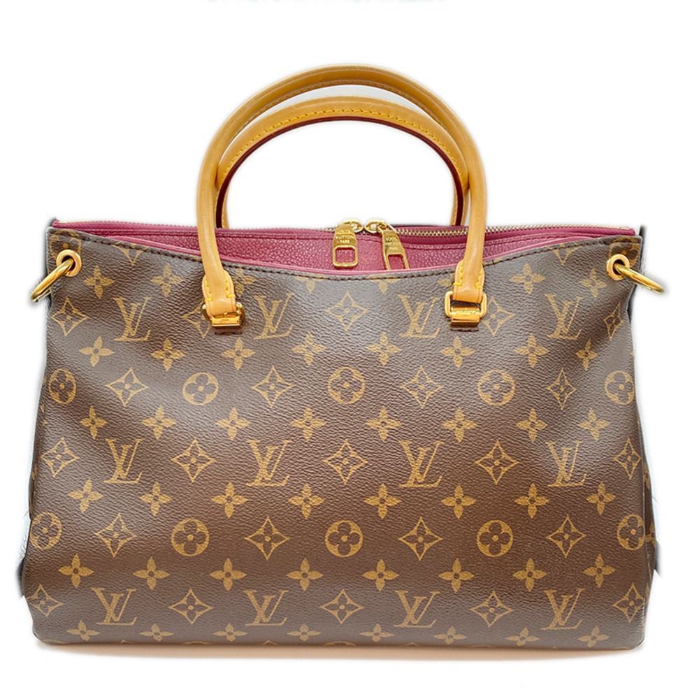 Louis Vuitton Pallas Monogram Rose Handbag Shoulder Bag